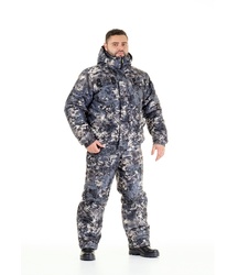 фото Зимний костюм для охоты и рыбалки Вепрь -35° (Алова, Серый шлейф) КВЕСТ