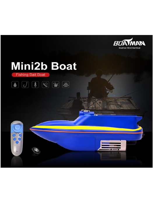 фото Прикормочный кораблик Boatman MINI 2B с эхолотом