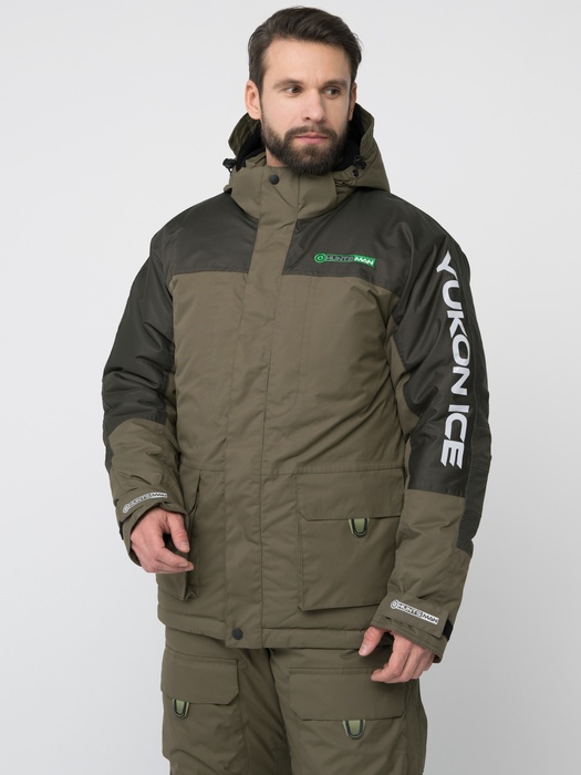 фото Зимний костюм для рыбалки Huntsman Yukon Ice -45°C (Хаки, Breathable)