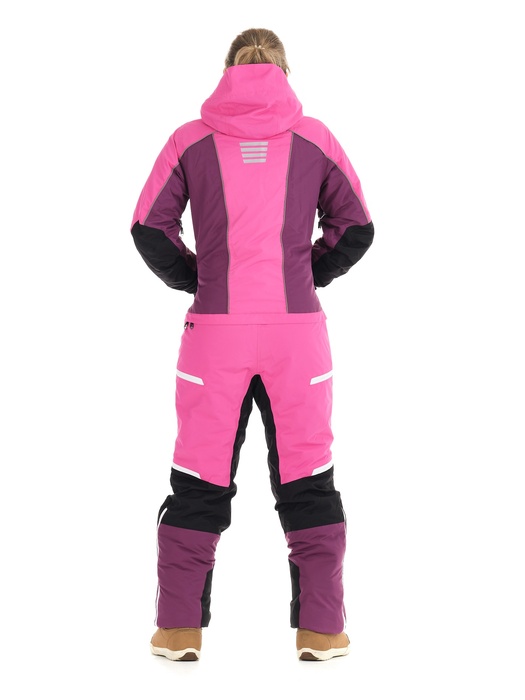 фото Женский горнолыжный комбинезон Фрирайд -15 (таслан, розовый) PAYER