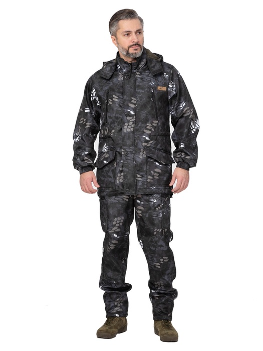 фото Осенний костюм для охоты и рыбалки KATRAN Такин 0°C (полофлис, рептилия)