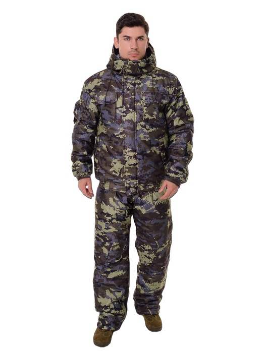 фото Зимний костюм для охоты и рыбалки ONERUS "Патриот -45" (Алова, Коричневый) Полукомбинезон