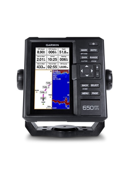 фото Garmin FishFinder 650 GPS с трансдьюсером GT20-TM