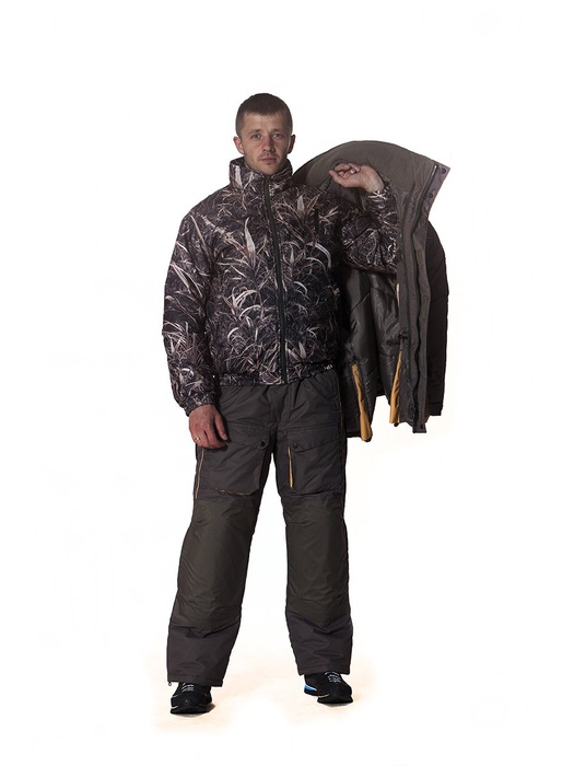 фото Зимний костюм для рыбалки Canadian Camper Yukon 3в1 (stone)