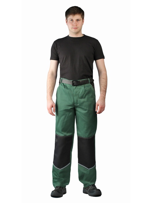 фото Костюм мужской "Передовик" летний т-зеленый с черным