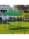 фото Тент-шатер быстросборный Helex 4321 3x2х3м полиэстер зеленый