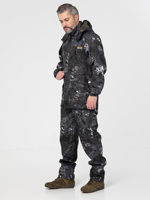 фото Осенний костюм для охоты и рыбалки KATRAN Такин 0°C (полофлис, рептилия)