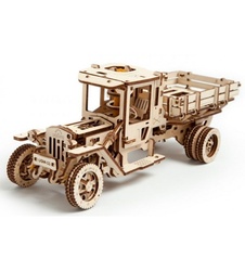 фото  3D деревянный конструктор UGEARS Грузовик UGM-11