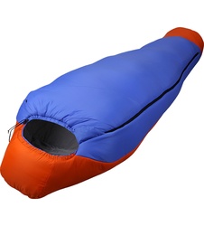 фото Спальный мешок СПЛАВ Fantasy 340 Primaloft (синий/оранжевый, правый)