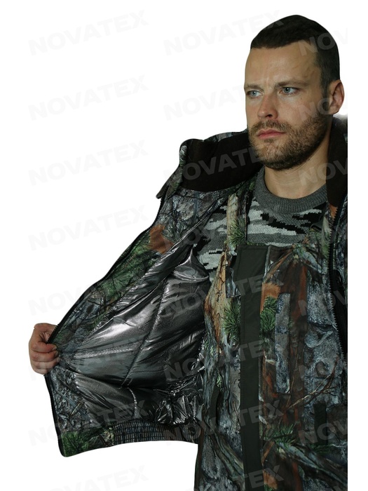 фото Зимний костюм для рыбалки и охоты «Фишер» -40 (Алова, PR 008-1-2 GB) GRAYLING
