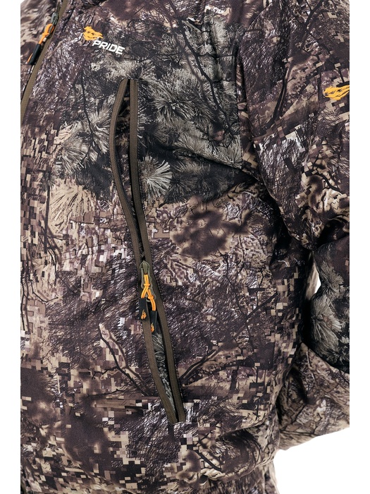 фото Демисезонный костюм для охоты Сапсан -15° С (Алова, ельник) PRIDE Полукомбинезон