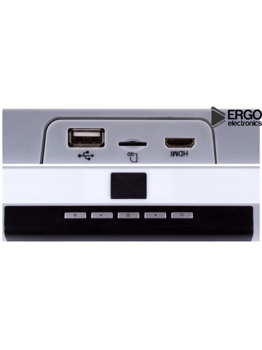 фото Потолочный монитор 17.3" ERGO ER17S IPS (FULLHD 1920X1080) серый
