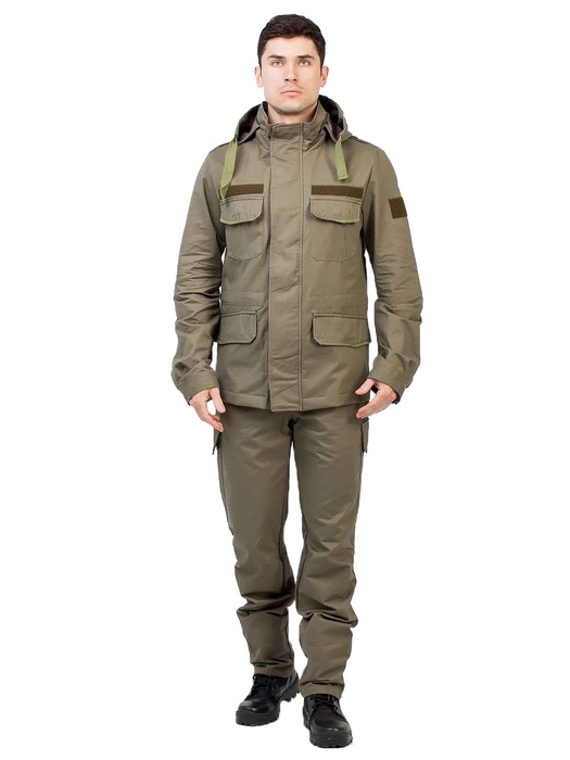 фото Летний костюм для охоты и рыбалки TRITON Keeper (Хлопок, зеленый)