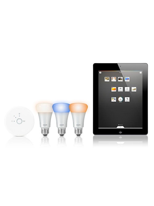 фото Комплект управляемых лампочек+роутер Philips Hue Connected Bulb Starter Pack для iPhone/iPad