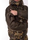 фото Зимний костюм для охоты и рыбалки ONERUS "Егерь -45" (Дюспа/Таслан, Бежевый/Коричневый) Полукомбинезон