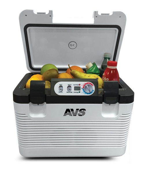 Автомобильный холодильник AVS CC-19WBC 19л 12V/24V/220V (программное управление) - фото 1
