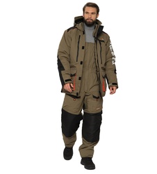 фото Зимний костюм для рыбалки Siberia -45°С (Хаки/черный, Breathable) Huntsman