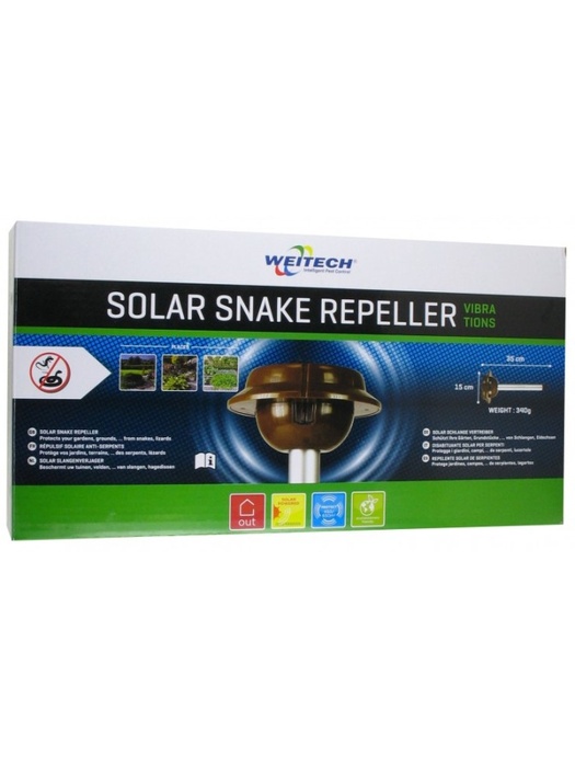 фото Отпугиватель змей с солнечной панелью Weitech WK2030 - Solar Snake Repeller (64342)
