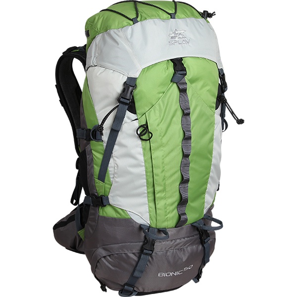 Туристический рюкзак СПЛАВ BIONIC 50 (зеленый) - фото 1