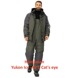 фото Зимний костюм для рыбалки Yukon Ice (Хаки, Cat's eye) Huntsman