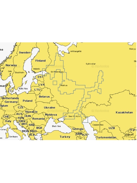 фото Карты Navionics 52XG Россия, Европейская часть 16Gb