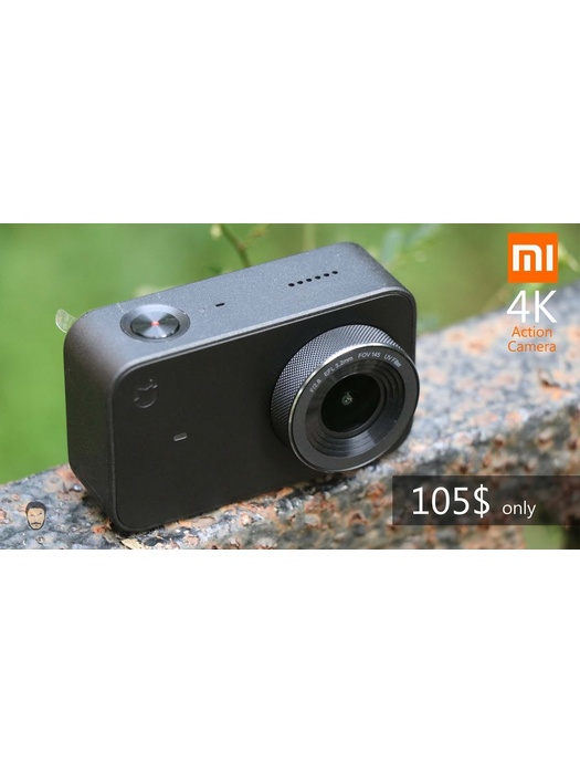 фото Xiaomi MiJia 4K Action Camera Black