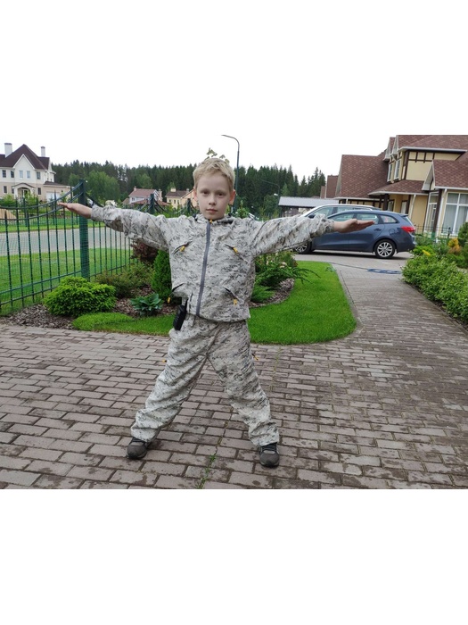 фото Детский костюм Рысь (смесовая, белая цифра) МАУГЛИ