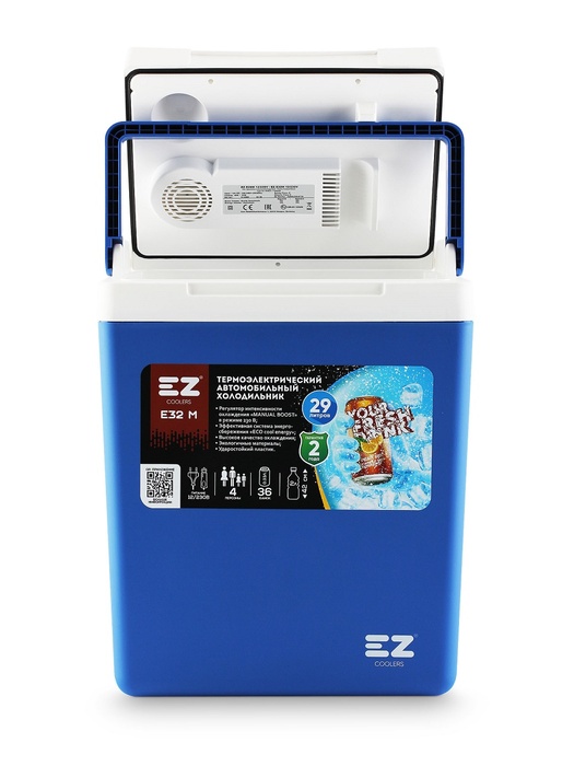 фото Автомобильный холодильник EZ E 32 M 12/230V синий