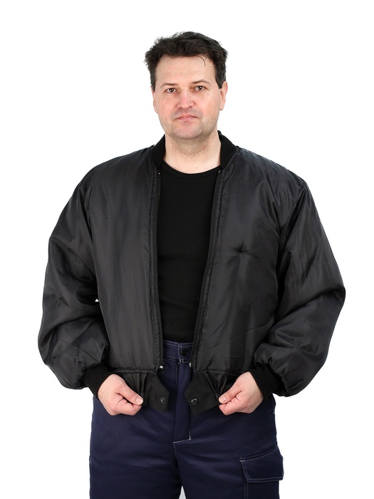 фото Зимний костюм для работы URSUS "Инженер" синий с черным (Смесовая ткань) 