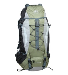 фото Туристический рюкзак СПЛАВ OXYGEN 65 (65 литров) зеленый