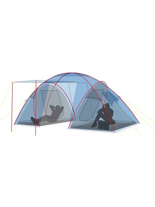 фото Палатка Canadian Camper SANA 4 (цвет forest дуги 11/9,5 мм)